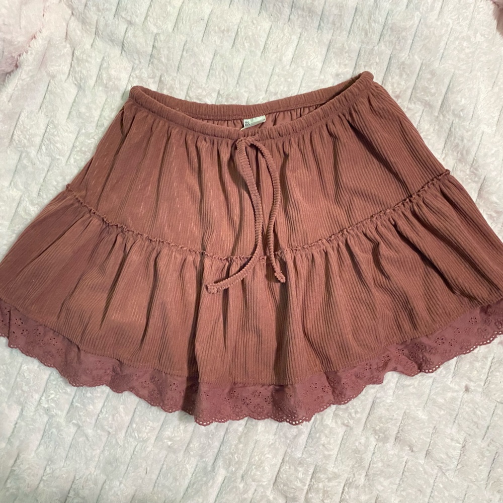 Corduroy skirt